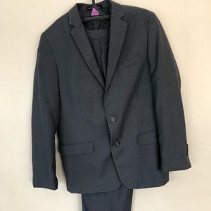 Boys Grey Calvin Klein suit